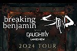 image for event Breaking Benjamin, Staind, Daughtry, and Lakeview