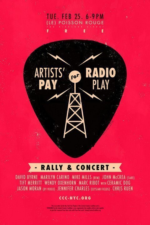 Artists-Pay-for-Radio-Play-Le-Poisson-Rouge-NYC-poster-2014