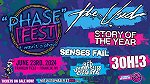 image for event Phase Fest - The Used, Story of the Year, and Amira Elfeky