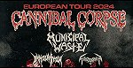 image for event Cannibal Corpse, Municipal Waste, Immolation, and Schizophrenia