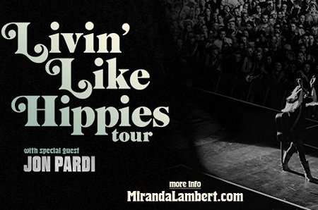 image for article Miranda Lambert Plans 2018 'Livin' Like Hippies Tour' Dates: Ticket Presale Code & On-Sale Info