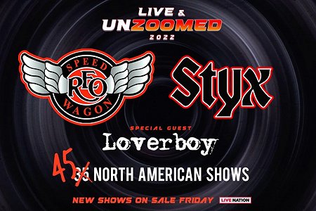 image for article REO Speedwagon & Styx Add 2022 Tour Dates: Ticket Presale Code & On-Sale Info