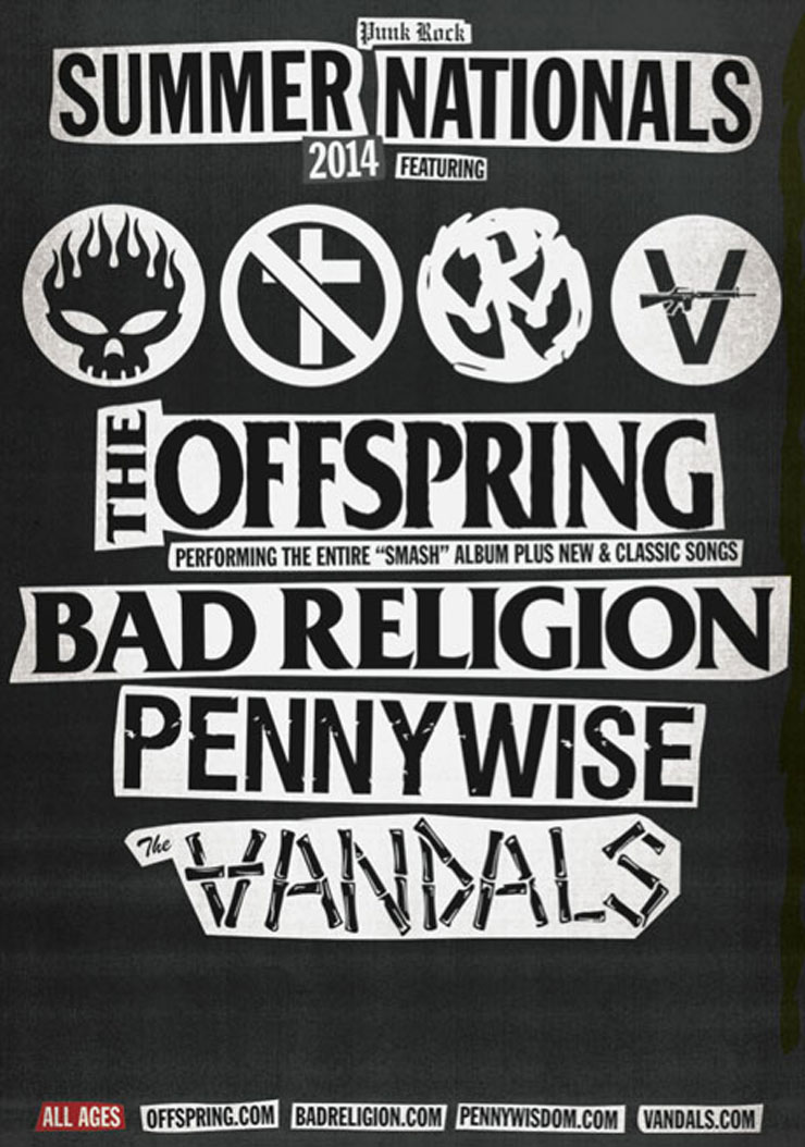 offspring-summer-nationals-tour-bad-religion-pennywise-vandals