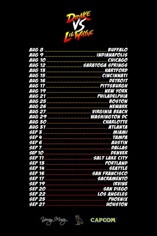 Lil-Wayne-Drake-2014-Tour-Dates
