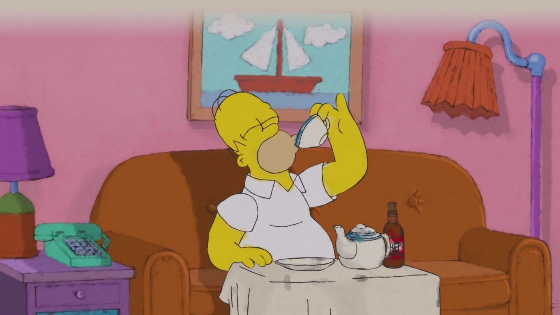 The-Simpsons-Tribue-Cat-Stevens-Tea-For-The-Tillerman-Couch-Gag
