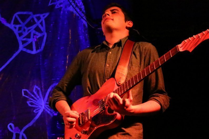 rubblebucket-stage-48-nyc-2014-guitarist-Ian-Hersey