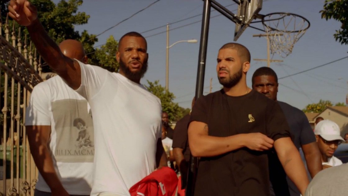 the-game-drake-100-music-video-youtube-2015