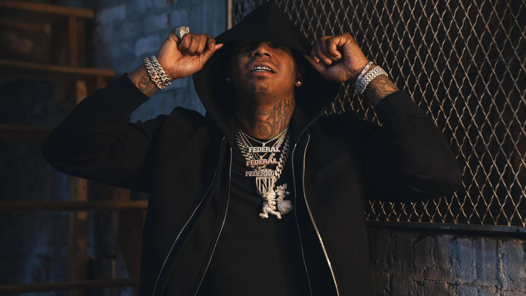 Moneybagg Yo at The Tarheel in Jacksonville, NC on May 10, 2018. 