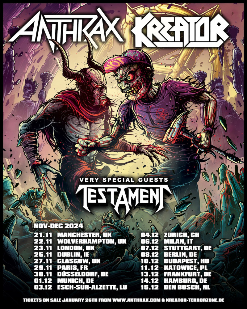 anthrax tour 2024
