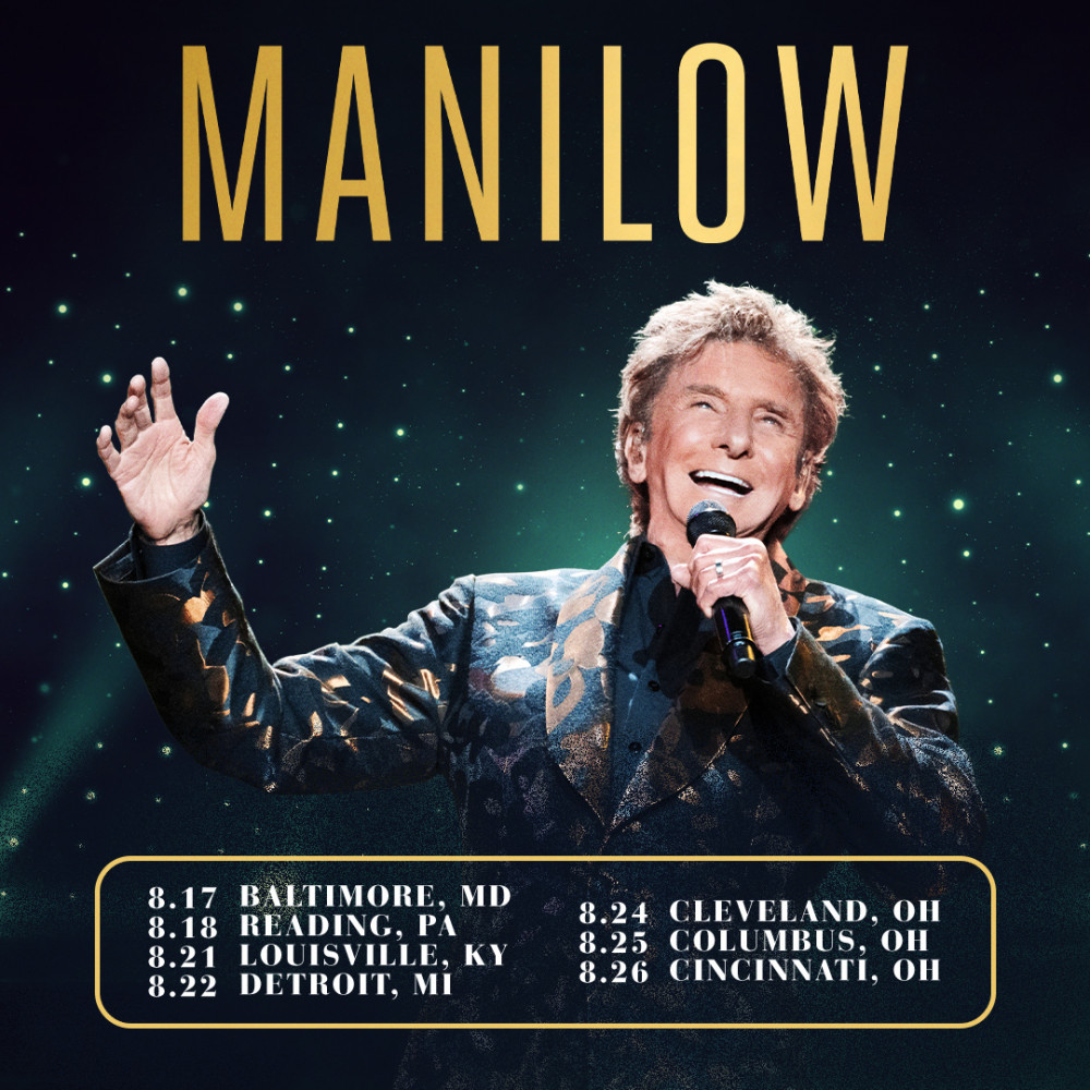 barry manilow tour august 2023