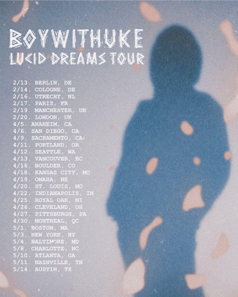 boywithuke next world tour