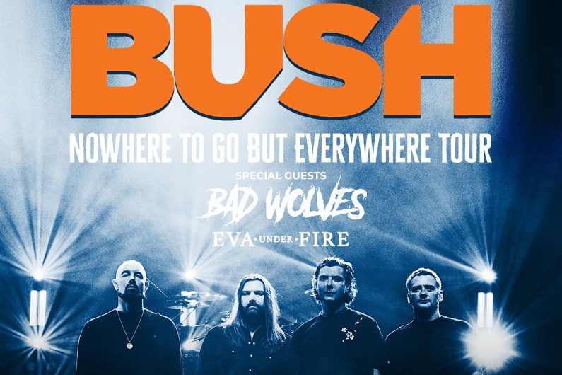 bush europe tour 2023