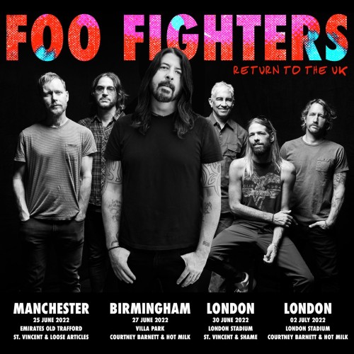 foo fighters tour pre sale
