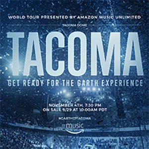 Garth Brooks Seating Chart Tacoma Dome