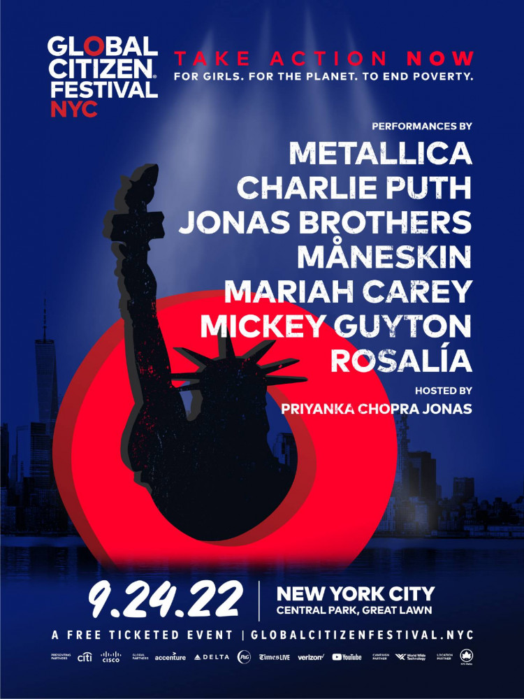 Global Citizen Festival NYC at Great Lawn At Central Park on 24 Sep 2022 |  Ticket Presale Code, Cheapest Tickets, Best Seats, Comparison Shopping Zumic