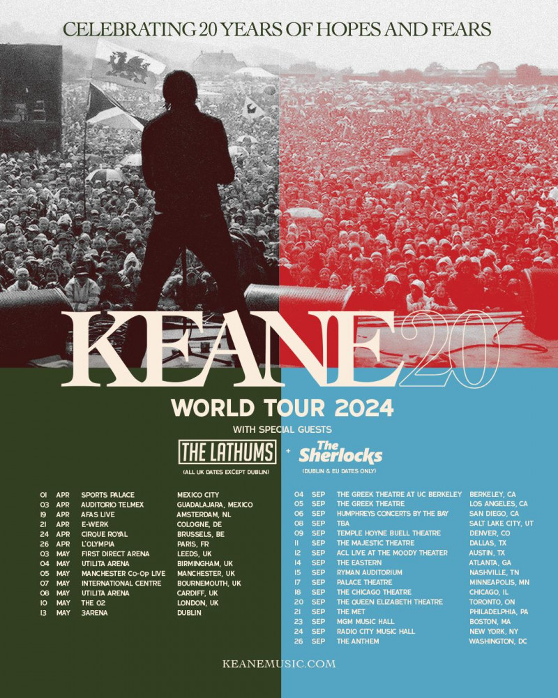 Keane Tour 2024 Alli Luella
