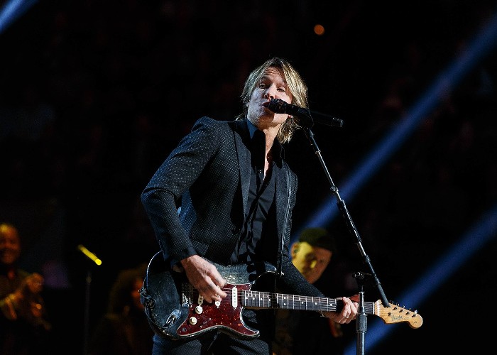 Keith Urban and Lindsay Ell at Minnesota State Fair Grandstand on 26