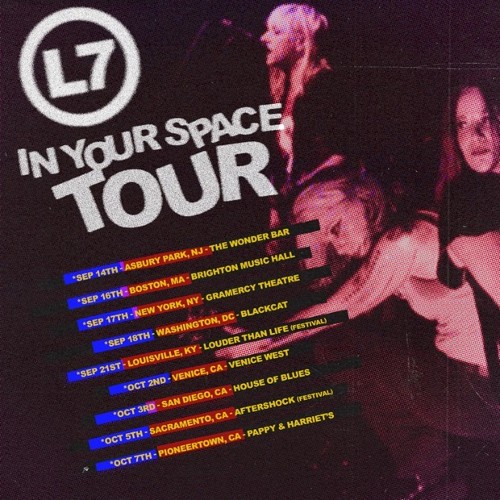 l7 tour schedule