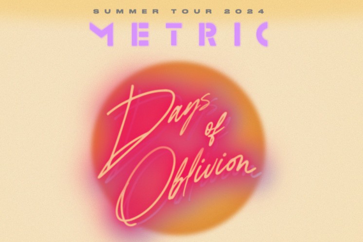 metric band tour
