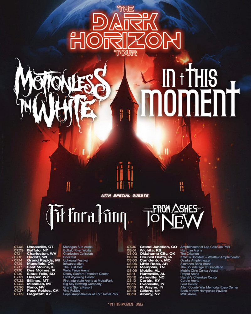 motionless in white tour 2023 bands