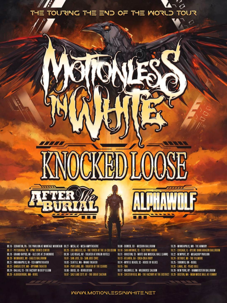 motionless in white tour germany