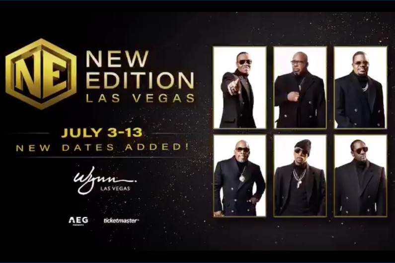 New Edition at Encore Theater at Wynn on 13 Jul 2024 Ticket Presale
