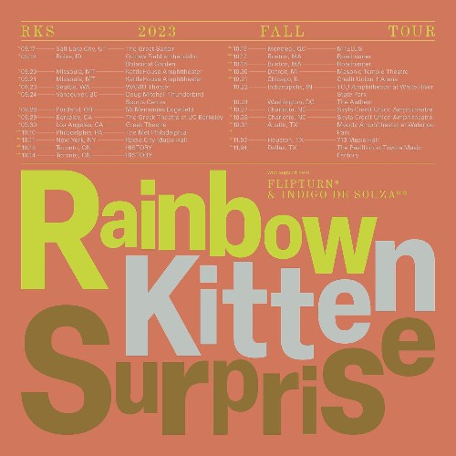 rainbow kitten surprise tour nyc