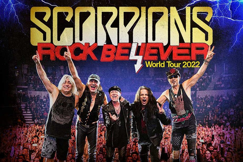 Scorpions Add 20222023 Tour Dates Ticket Presale Code & OnSale Info