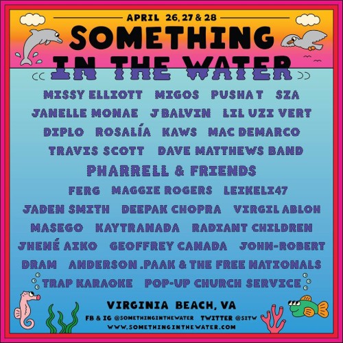 Something in the Water Music Festival at Virginia Beach, VA on 26 Apr