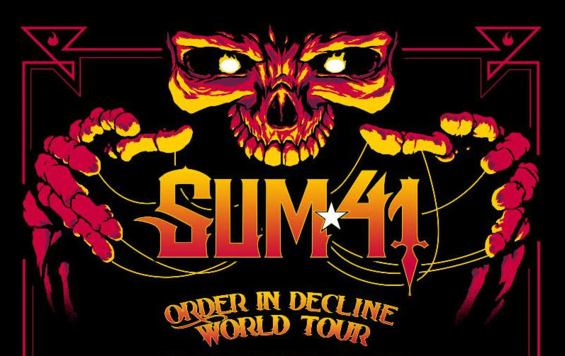 Sum 41 Extend 2019 Tour Dates Ticket Presale Code & OnSale Info