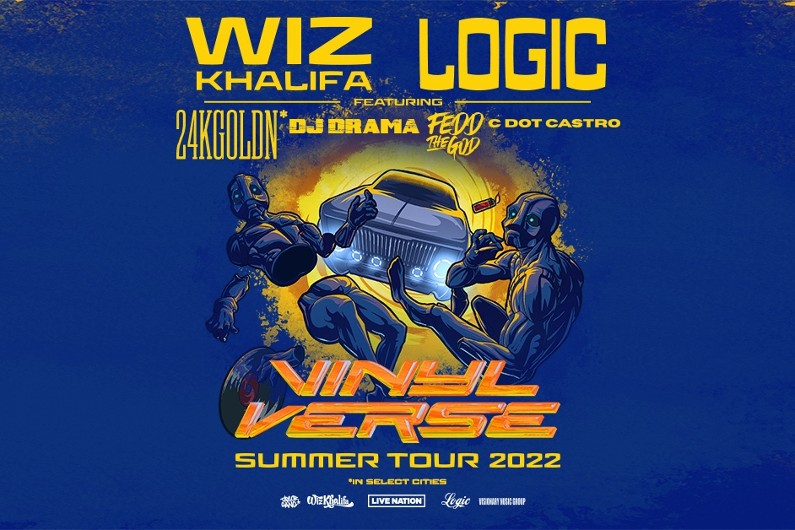 Wiz Khalifa and Logic Plan 2022 Tour Dates Ticket Presale Code & On